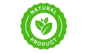 Natural product badge